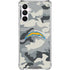 NFL Los Angeles Chargers Camo Galaxy A16 5G Clear Case