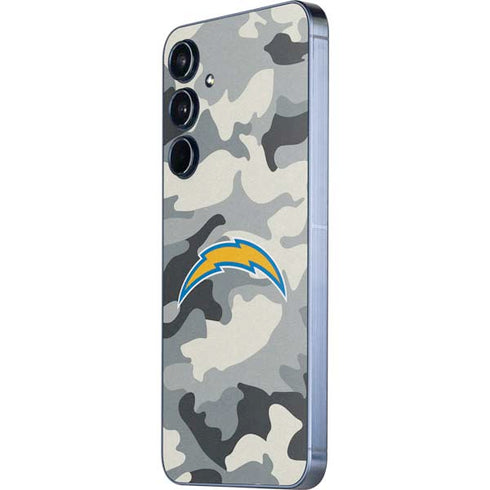 NFL Los Angeles Chargers Camo Galaxy A36 5G Skin