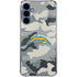 NFL Los Angeles Chargers Camo Galaxy A55 5G Clear Case