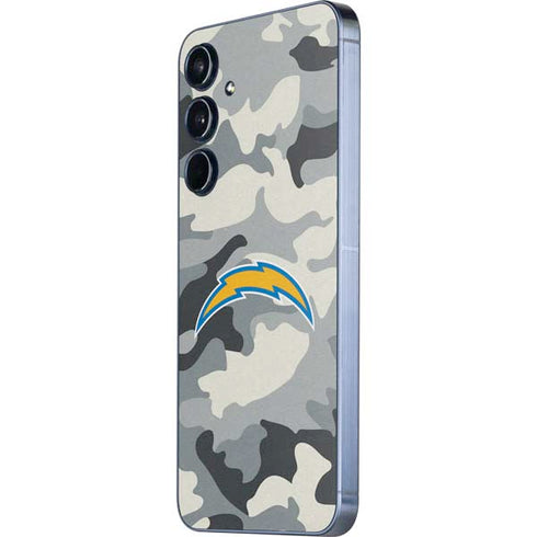 NFL Los Angeles Chargers Camo Galaxy A55 5G Skin