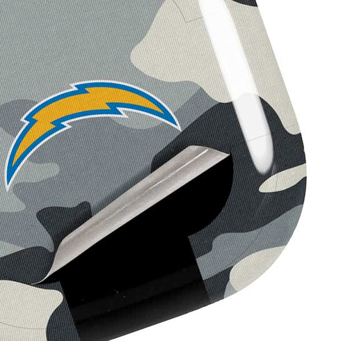 NFL Los Angeles Chargers Camo Galaxy Buds Live Skin