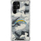 NFL Los Angeles Chargers Camo Galaxy S22 Ultra Clear Case