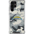 NFL Los Angeles Chargers Camo Galaxy S22 Ultra Clear Case