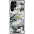 NFL Los Angeles Chargers Camo Galaxy S23 Ultra Clear Case