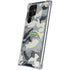 NFL Los Angeles Chargers Camo Galaxy S23 Ultra Clear Case