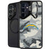 NFL Los Angeles Chargers Camo Galaxy S24 FE Kickstand Case
