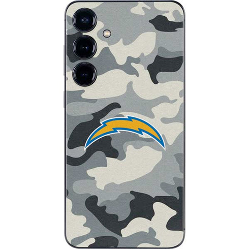 NFL Los Angeles Chargers Camo Galaxy S24 Skin