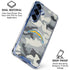 NFL Los Angeles Chargers Camo Galaxy S25 Clear Case