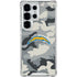 NFL Los Angeles Chargers Camo Galaxy S25 Ultra Clear Case