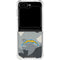 NFL Los Angeles Chargers Camo Galaxy Z Flip6 Clear Case