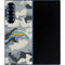 NFL Los Angeles Chargers Camo Galaxy Z Fold6 Skin