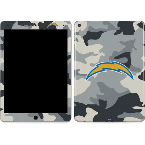 NFL Los Angeles Chargers Camo iPad Skins