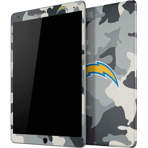 NFL Los Angeles Chargers Camo iPad Skins