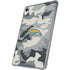 NFL Los Angeles Chargers Camo iPad 11th Gen (2025) Clear Case