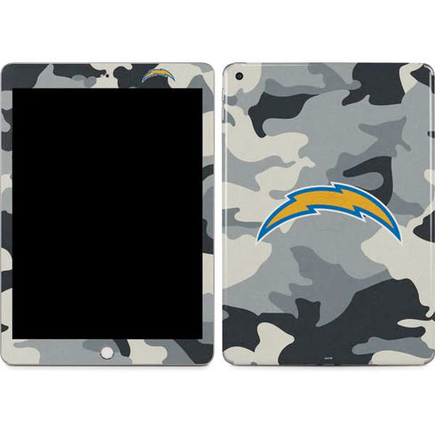 NFL Los Angeles Chargers Camo Apple iPad Skin