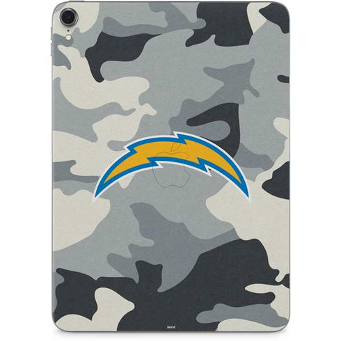 NFL Los Angeles Chargers Camo Apple iPad Pro Skin
