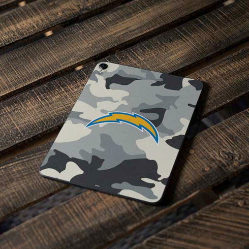 NFL Los Angeles Chargers Camo Apple iPad Pro Skin
