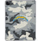 NFL Los Angeles Chargers Camo iPad Pro 11in (2024) Clear Case