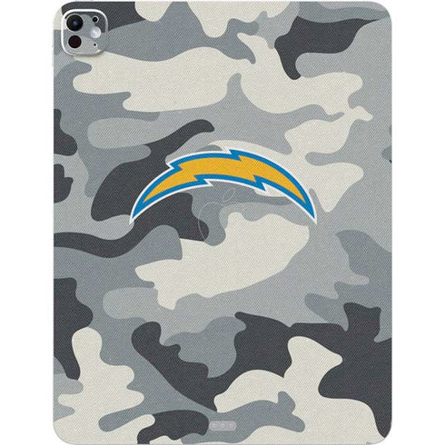 NFL Los Angeles Chargers Camo iPad Pro 13in M4 (2024) Skin