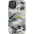 NFL Los Angeles Chargers Camo iPhone Cases