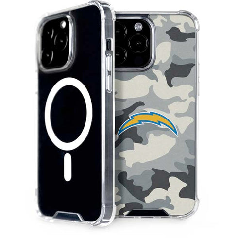 NFL Los Angeles Chargers Camo iPhone Cases