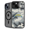 NFL Los Angeles Chargers Camo iPhone 14 Kickstand Case