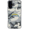 NFL Los Angeles Chargers Camo iPhone 16 Plus Clear Case
