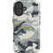NFL Los Angeles Chargers Camo iPhone 16 Plus Magsafe Impact Case