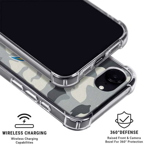 NFL Los Angeles Chargers Camo iPhone 16e MagSafe Case