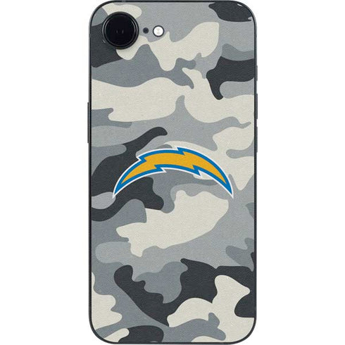 NFL Los Angeles Chargers Camo iPhone 16e Skin