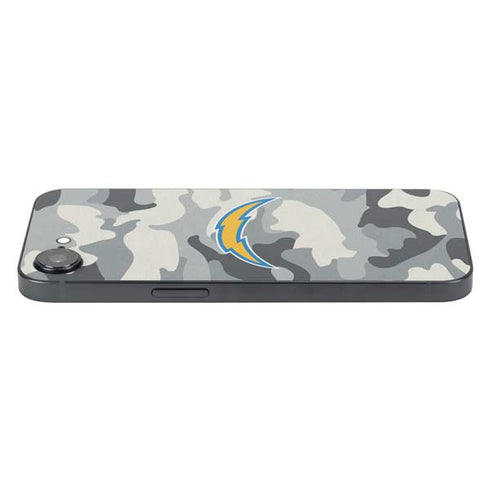 NFL Los Angeles Chargers Camo iPhone 16e Skin