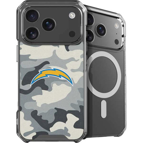NFL Los Angeles Chargers Camo iPhone 18 Pro MagSafe Case