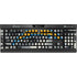 NFL Los Angeles Chargers Camo K95 RGB PLATINUM Mechanical Gaming Keyboard Skin