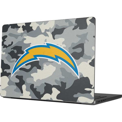 NFL Los Angeles Chargers Camo Apple MacBook Pro 14-inch Skin