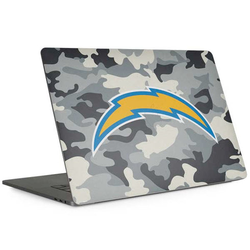 NFL Los Angeles Chargers Camo MacBook Skins