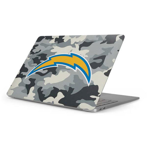 NFL Los Angeles Chargers Camo Apple MacBook Pro 16-inch Skin