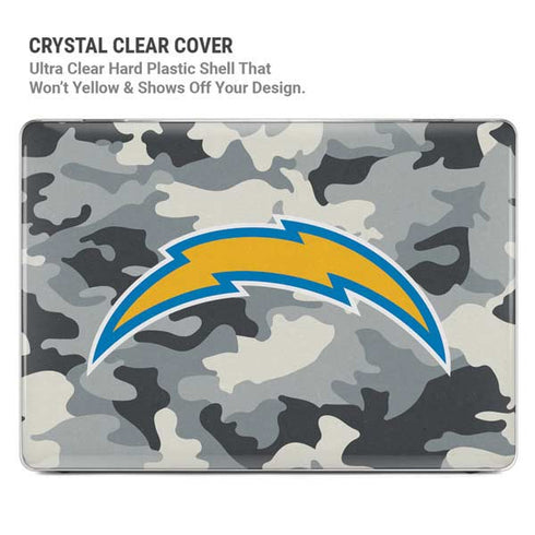 NFL Los Angeles Chargers Camo MacBook Cases