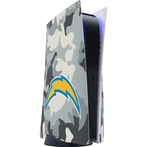 NFL Los Angeles Chargers Camo PlayStation PS5 Skins