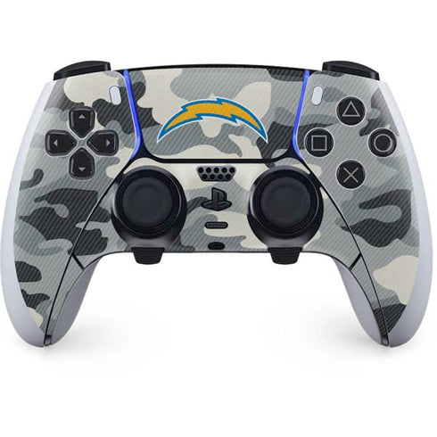NFL Los Angeles Chargers Camo PlayStation PS5 Skins