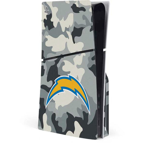 NFL Los Angeles Chargers Camo PlayStation PS5 Skins