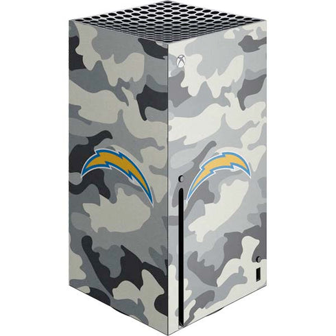 NFL Los Angeles Chargers Camo Xbox Series X Skins