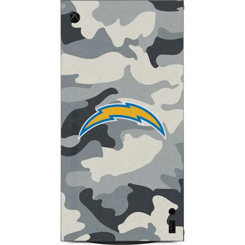 NFL Los Angeles Chargers Camo XBox Series X Digital Edition Console Skin
