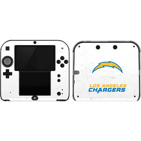NFL Los Angeles Chargers Distressed Nintendo Skins