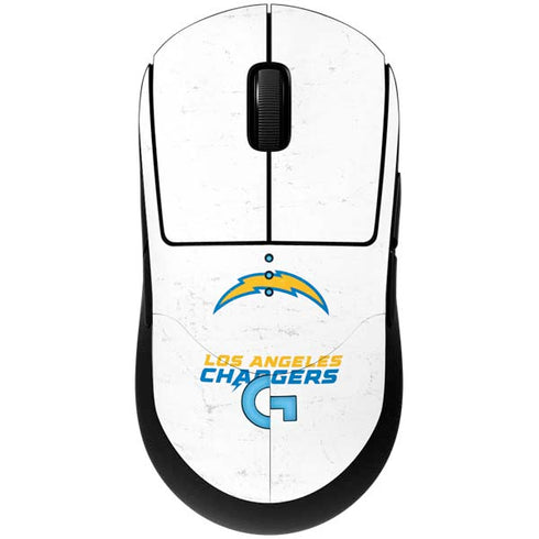 NFL Los Angeles Chargers Distressed G Pro Wireless Gaming Mouse Skin