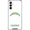 NFL Los Angeles Chargers Distressed Galaxy A16 5G Clear Case