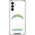 NFL Los Angeles Chargers Distressed Galaxy A16 5G Clear Case