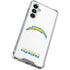 NFL Los Angeles Chargers Distressed Galaxy A16 5G Clear Case
