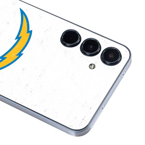 NFL Los Angeles Chargers Distressed Galaxy A35 5G Skin