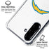 NFL Los Angeles Chargers Distressed Galaxy A36 5G Clear Case