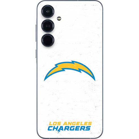 NFL Los Angeles Chargers Distressed Galaxy A36 5G Skin